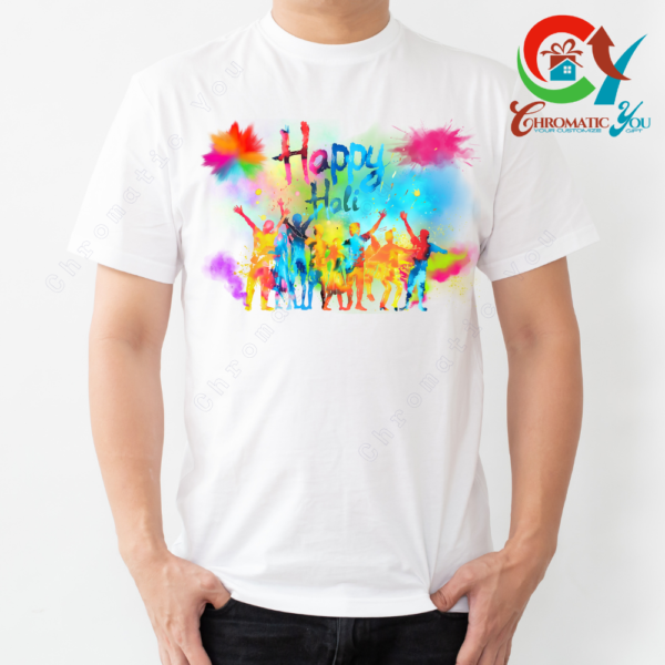 Holi Special T-Shirt For Men and Women - Image 3