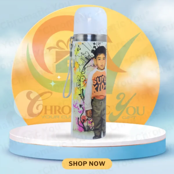 Insulated Personalized Flask Bottle - Image 2