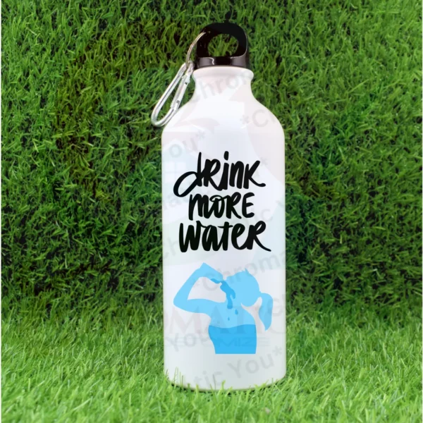 Customized shipper bottle with name and logo – personalized water bottle by Chromatic You