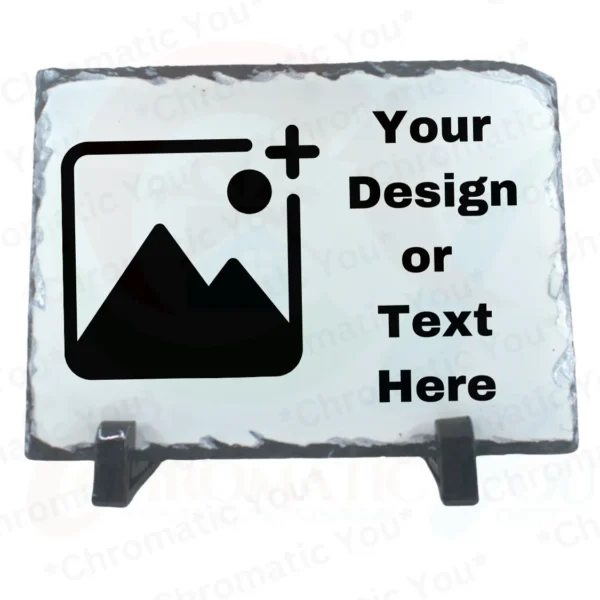 Stone Slate Photo Frame Rectangle Shape - Image 2