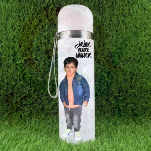 Insulated personalized flask bottle – custom gift for hot and cold drinks by Chromatic You