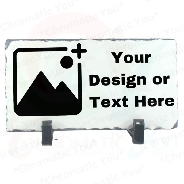 Rock Slate Photo Frame Flat Shape - Image 2