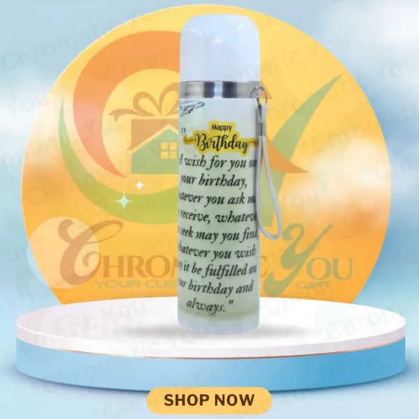 Insulated Personalized Flask Bottle - Image 3